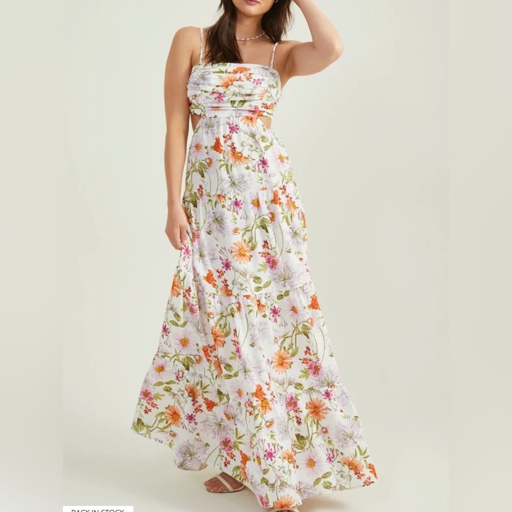 ALTAR’D STATE Garden Party Floral Maxi Dress
